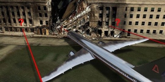 Nikdy nezveřejněné snímky z&nbsp;11.&nbsp;září 2001: Pentagon po nárazu letadla
