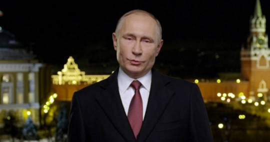 Novoroční projev Vladimíra Putina k&nbsp;občanům Ruska