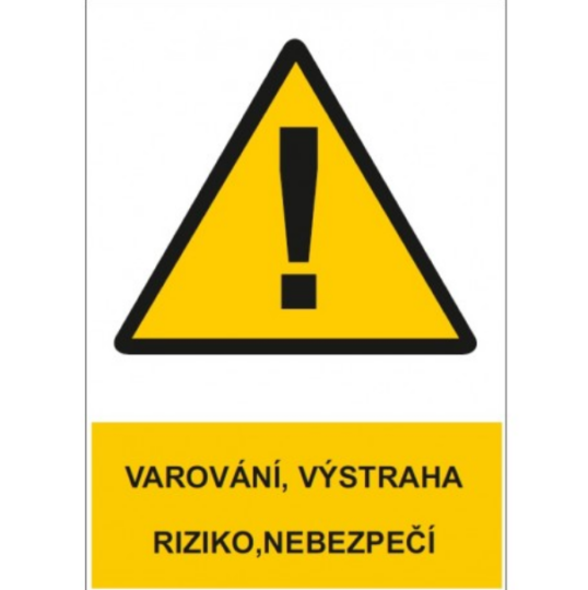 varování výstraha nebezpečí