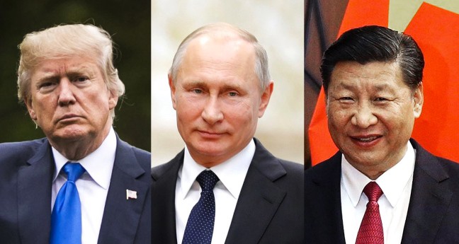 Trump, Putin a&nbsp;Si společně zastupují globální měnový systém založený na blockchainu. Dny centrálních bank jsou sečteny