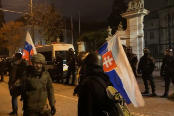 Dňa 17.11.2021 sa uskutočnila demonštrácia v&nbsp;Bratislave, počas ktorej sa o&nbsp;pokojný priebeh starala aj Slovenská domobrana