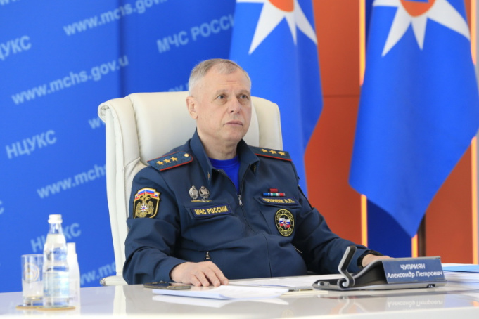 Emergencies Minister Alexander Chupriyan