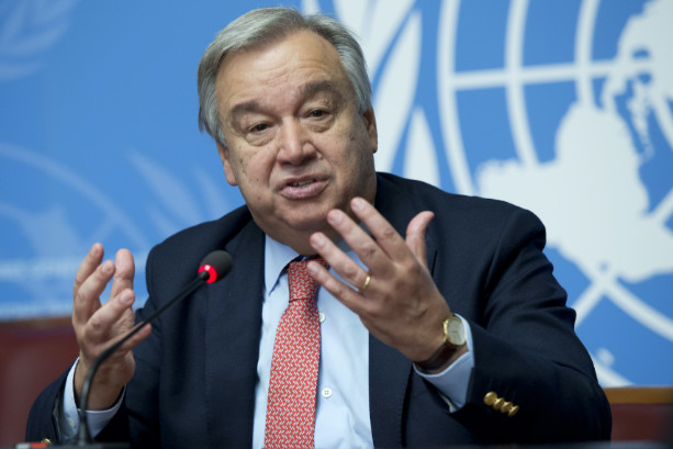 UN Secretary-General Antonio Guterres OSN