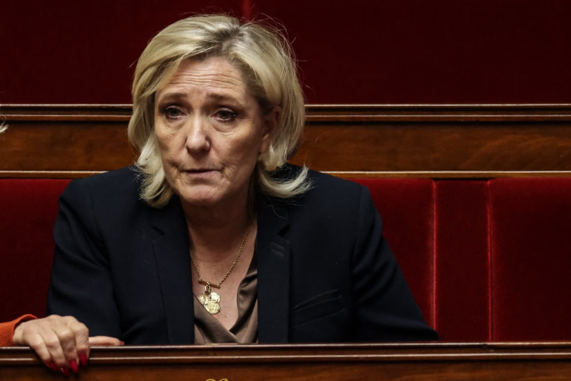 La-cheffe-de-file-des-deputes-du-RN-Marine-Le-Pen-a-l-Assemblee-nationale-le-22-janvier-2025
